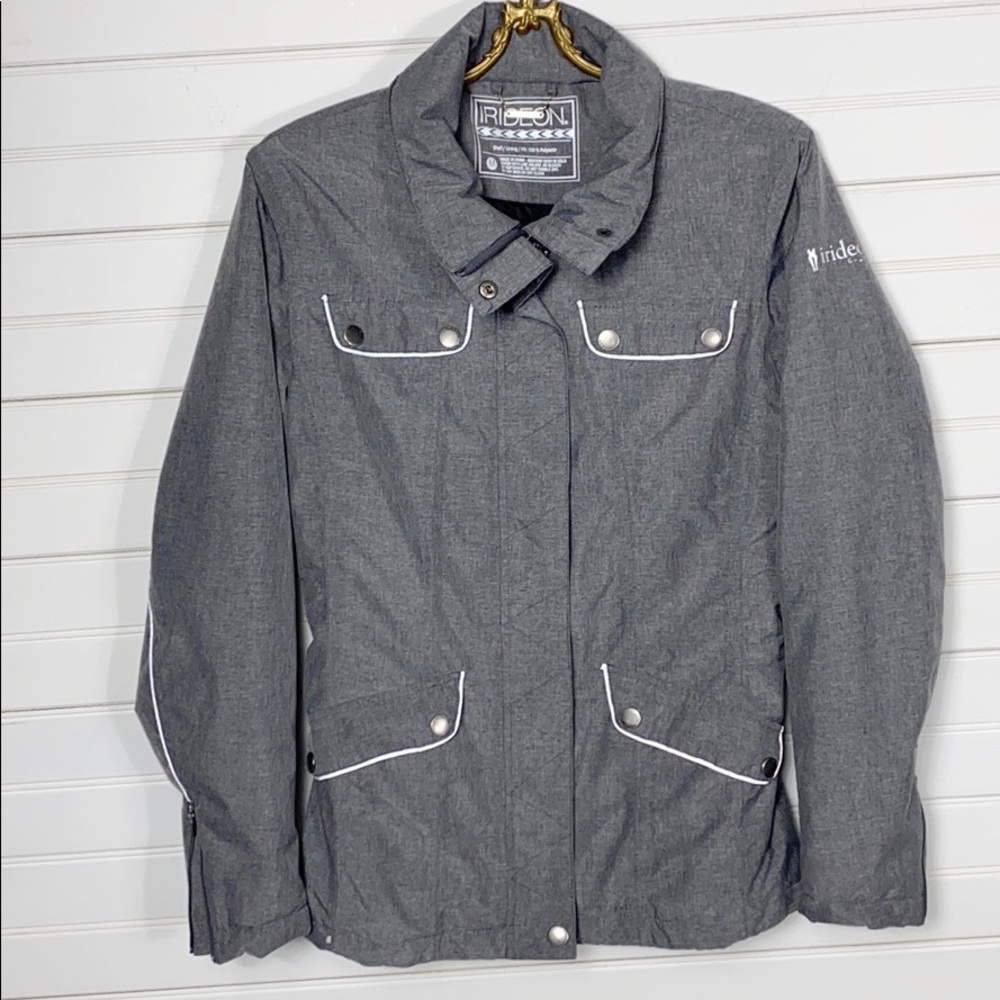 Irideon Grey Equestrian Jacket Size Medium